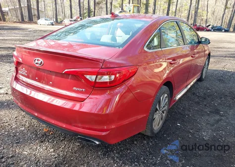2017 Hyundai Sonata Sport from USA, damaged, VIN 5NPE34AF4HH511541